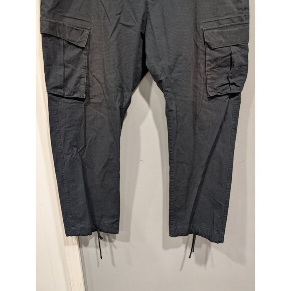 Nike SB Kearny Cargo Pants Men's Sz 38 Black Skate Ripstop Straight Leg - Picture 3 of 16
